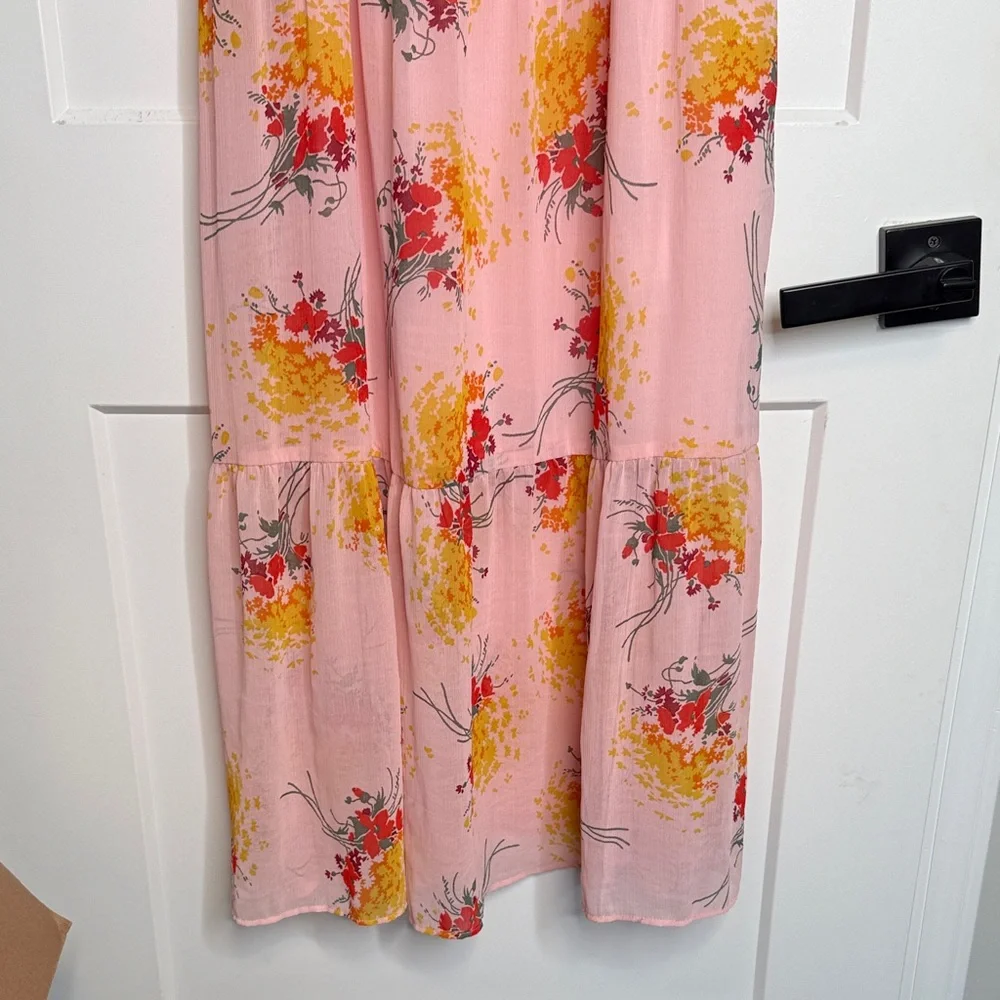 JCrew Mercantile NWT Floral‎ Tiered Maxi Dress - Size 0